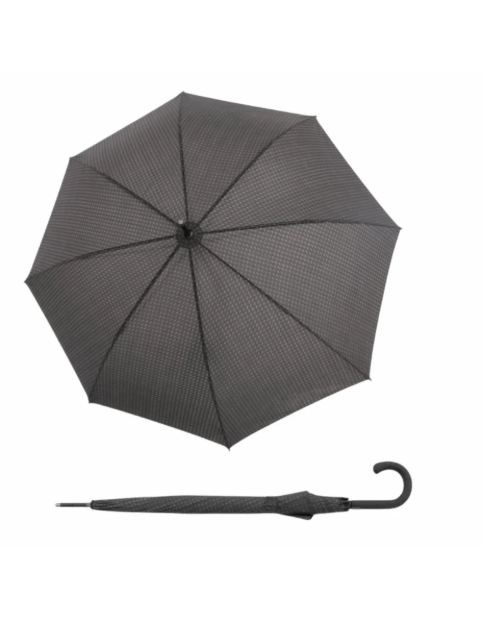 Obrázek z DOPPLER Flex Big Automatik Diamond - partnerský holový vystřelovací deštník šedá 