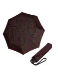 Obrázek z KNIRPS A.050 MEDIUM Kombat chianti - elegantní dámský skládací deštník 