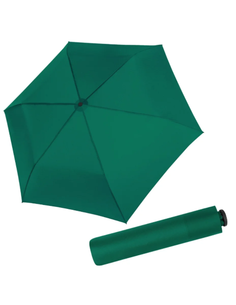 Obrázek z DOPPLER Zero 99 - dětský/dámský skládací deštník zelená 