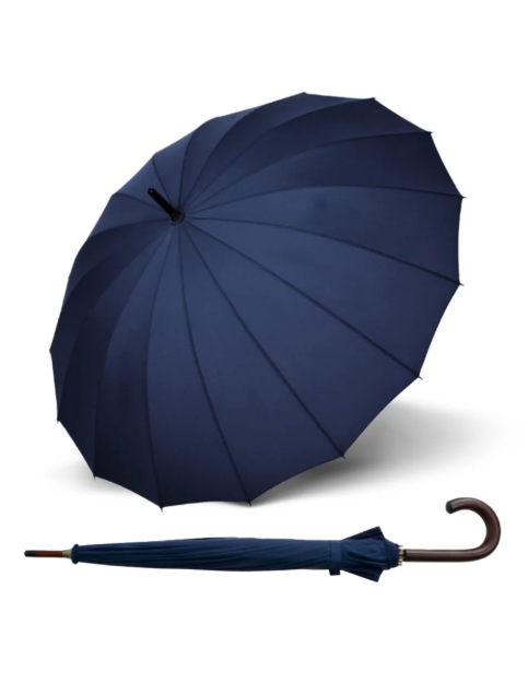 Obrázek z DOPPLER London - pánský holový deštník modrá 