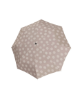 Obrázek z DOPPLER Mini Light Soul taupe - dámský skládací deštník béžová 