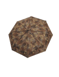 Obrázek z DOPPLER Mini Light Leaves - dámský skládací deštník hnědá 