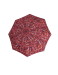 Obrázek z DOPPLER Mini Light Moving Lines red - dámský skládací deštník vícebarevný 
