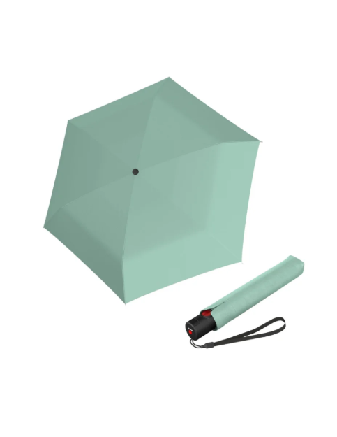 Obrázek z KNIRPS U.200 Ultra Light Duomatic mint - elegantní dámský plně automatický deštník 