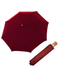 Obrázek z DOPPLER MANUFAKTUR Bellino Nickel matt Oxford - plně automatický luxusní deštník červená 