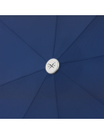 Obrázek z DOPPLER MANUFAKTUR Bellino Nickel matt Oxford - plně automatický luxusní deštník modrá 