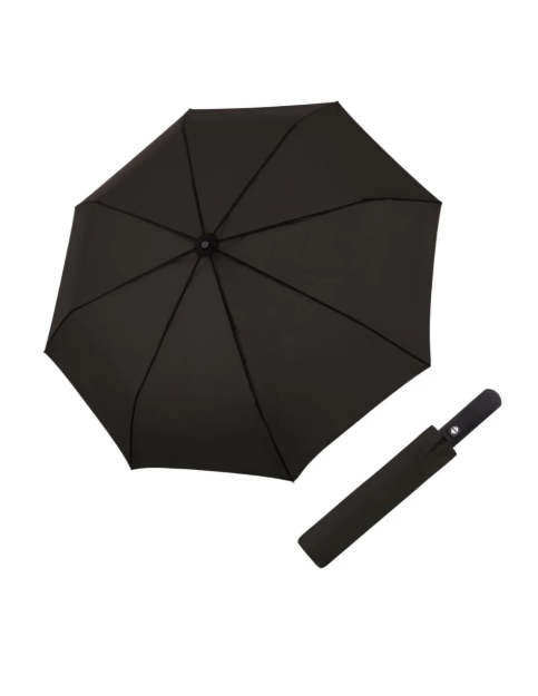 Obrázek z DERBY Hit Magic XL AC Schwarz – plně automatický deštník černá 