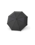 Obrázek z Knirps Chrome Matt Manual Melange Black - elegantní skládací deštník šedá 