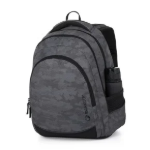 Obrázek z Bagmaster DIGITAL 26 A studentský batoh – maskáčový Černá 34 l 