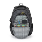 Obrázek z Bagmaster DIGITAL 26 A studentský batoh – maskáčový Černá 34 l 