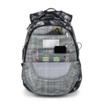 Obrázek z Bagmaster LINCOLN 26 A studentský batoh – černo-bílý Vícebarevná 40 l 