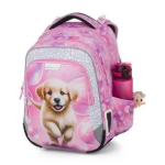 Obrázek z Bagmaster LUMI 26 A školní batoh – pejsek Růžová 23 l 
