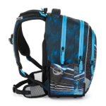 Obrázek z Bagmaster LUMI 26 C školní batoh – auto Modrá 23 l 