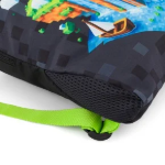 Obrázek z Bagmaster SÁČEK ALFA 26 B školní na přezůvky / tělocvik – kostičkový svět Vícebarevná 1,5 l 