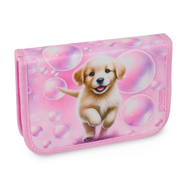 Obrázek z Bagmaster LUMI 26 A školní penál – pejsek Růžová 