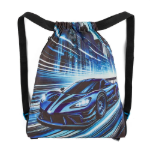 Obrázek z Bagmaster SÁČEK LUMI 26 C školní na přezůvky / tělocvik – auto Modrá 1.5 l 