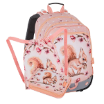 Obrázek z Bagmaster ALFA 26 A malý školní set pro prvňáčky – veverka Oranžová 23 l 