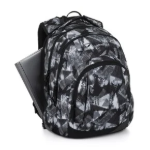 Obrázek z Bagmaster LINCOLN 26 A studentský set – černo-bílý Vícebarevná 40 l 