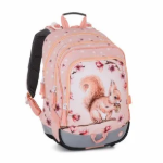 Obrázek z Bagmaster ALFA 26 A velký školní set pro prvňáčky – veverka Oranžová 23 l 