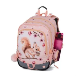 Obrázek z Bagmaster ALFA 26 A velký školní set pro prvňáčky – veverka Oranžová 23 l 