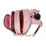 Obrázek z Bagmaster ALFA 26 A velký školní set pro prvňáčky – veverka Oranžová 23 l 