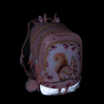 Obrázek z Bagmaster ALFA 26 A velký školní set pro prvňáčky – veverka Oranžová 23 l 