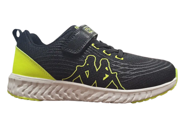 Obrázek z Kappa 95K0043004 Dětské tenisky black / lime 