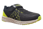 Obrázek z Kappa 95K0043004 Dětské tenisky black / lime 