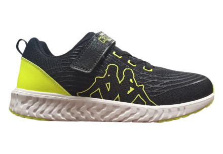 Obrázek Kappa 95K0043004 Dětské tenisky black / lime