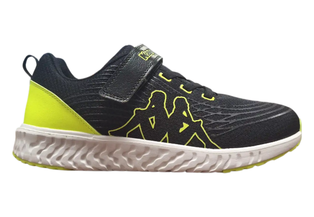 Obrázek z Kappa 95K0043004 Dětské tenisky black / lime 
