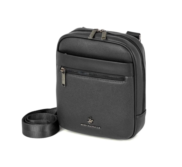 Obrázek z Taška cross BHPC Wall street M BH-8513-01 černá 3,5 L 