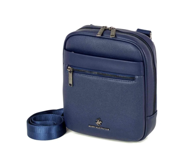 Obrázek z Taška cross BHPC Wall street M BH-8513-05 modrá 3,5 L 