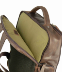 Obrázek z Batoh kožený BHPC Explore BH-385-25 hnědá 18 L 