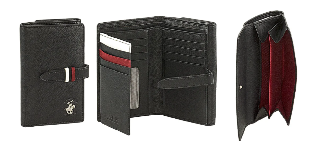 Obrázek z Peněženka dámská BHPC Loop classic BH-1351-01 černá 