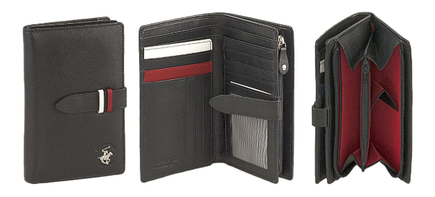 Obrázek z Peněženka dámská BHPC Loop combi BH-1353-01 černá 