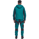 Obrázek z CERVA NEURUM péřová vesta petrolejová 