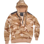Obrázek z CERVA CRAMBE mikina s kapucí béžová kamufláž 
