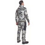 Obrázek z CERVA CRAMBE mikina s kapucí šedá kamufláž 