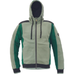 Obrázek z CERVA DAYBORO mikina s kapucí mech.zelená 