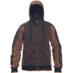 Obrázek z CERVA DAYBORO mikina s kapucí tm.hnědá 