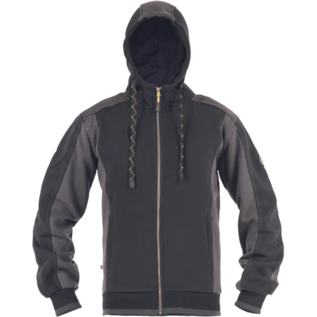 Obrázek z CERVA DAYBORO mikina s kapucí černá 