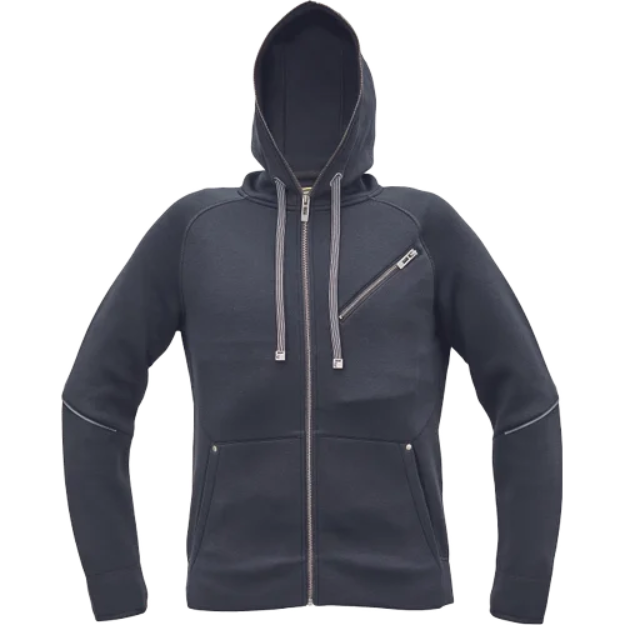 Obrázek z CERVA NEURUM mikina s kapucí černá 