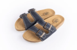Obrázek z Dětské korkové pantofle v modré barvě 