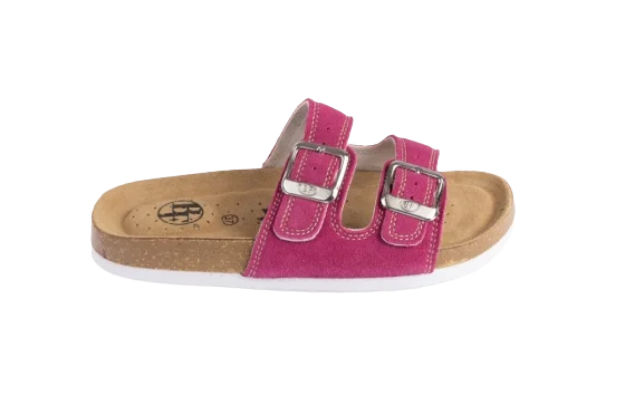 Obrázek z Dětské korkové pantofle v růžové barvě 