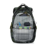 Obrázek z Bagmaster BAG 26 A studentský batoh – zeleno-šedý Zelená 30 l 