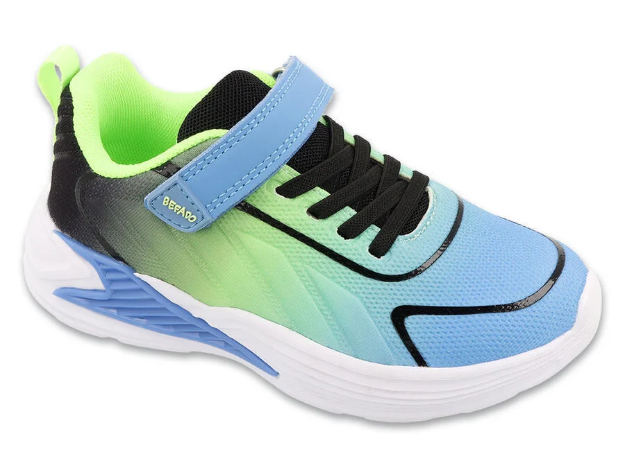 Obrázek z BEFADO 516X456 516Y456 tenisky SPORT SIGMA modro zelené 