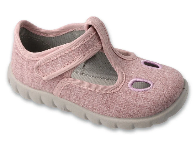 Obrázek z BEFADO 640P002 dívčí bačkorky FLEXI růžová 