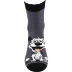 Obrázek z BOMA Ponožky dámské letní ALÍK 01 s pejsky MIX A tmavé (3 páry) 