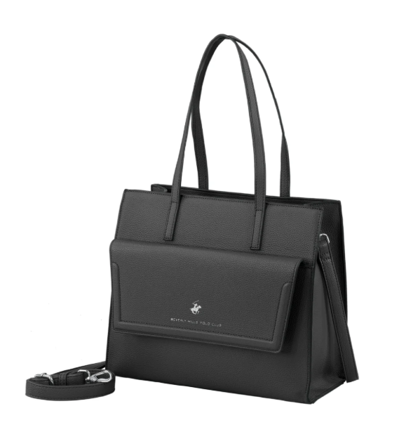 Obrázek z Kabelka Beverly Hills Polo Club BH-4200-01 černá 10 L 