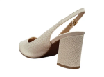 Obrázek z Piccadilly 745145-77 Dámské sandály na podpatku béžové 